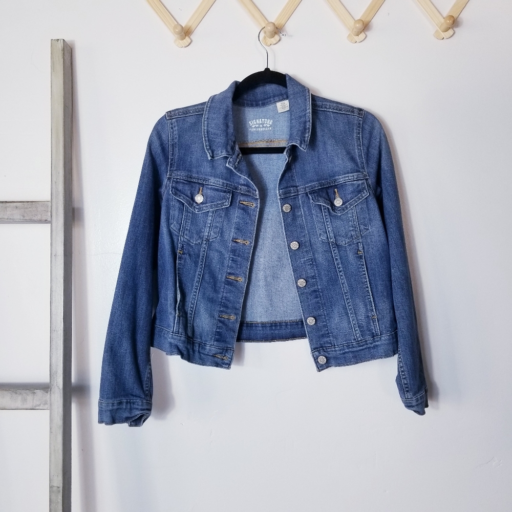 LEVI STRAUSS & CO SIGNATURE JEAN JACKET SIZE LARGE